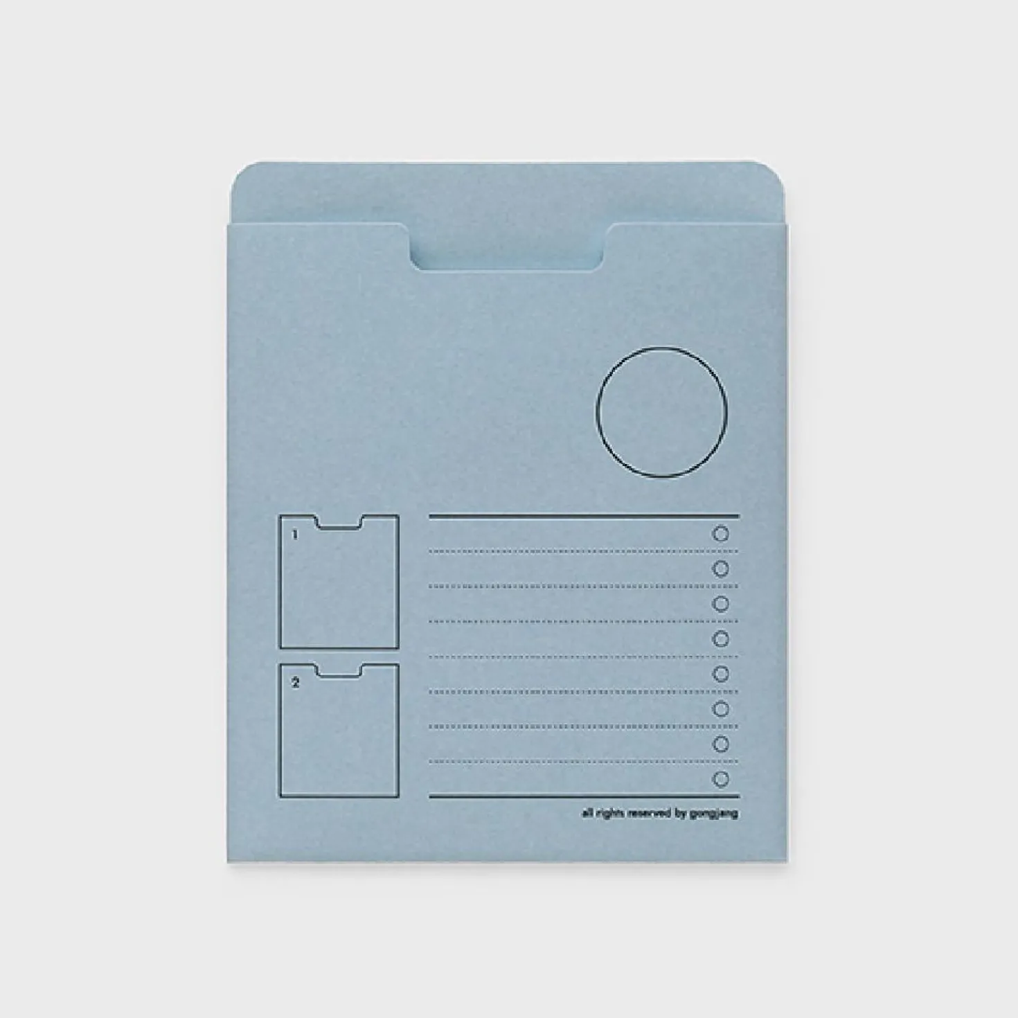 Small Colorful Archiving Pocket Holder