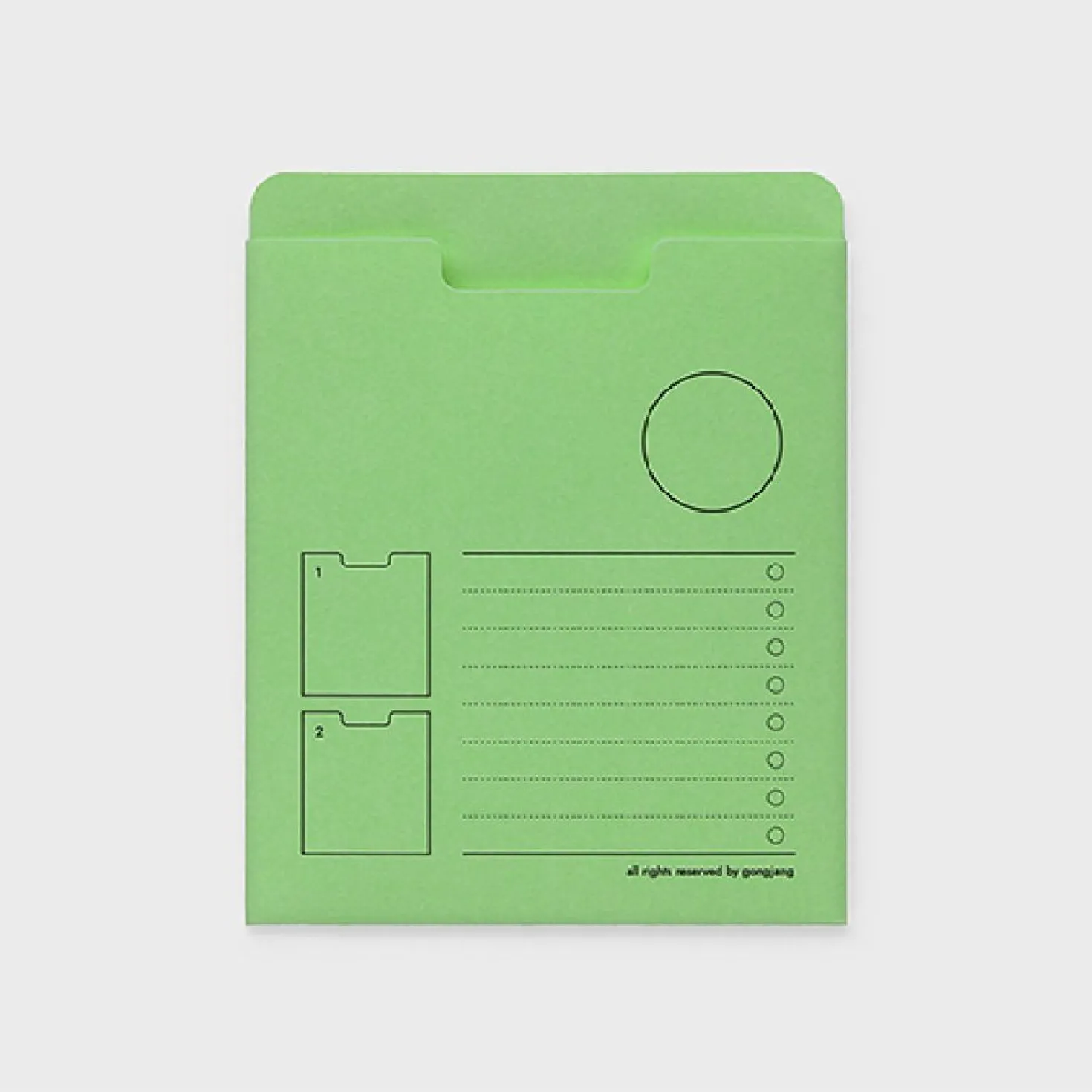 Small Colorful Archiving Pocket Holder