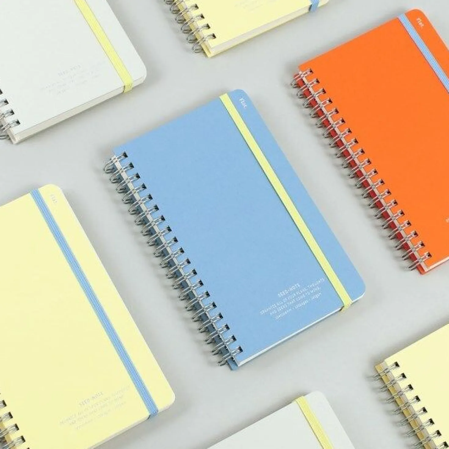 Small Eco Friendly Flat Plain Notebook