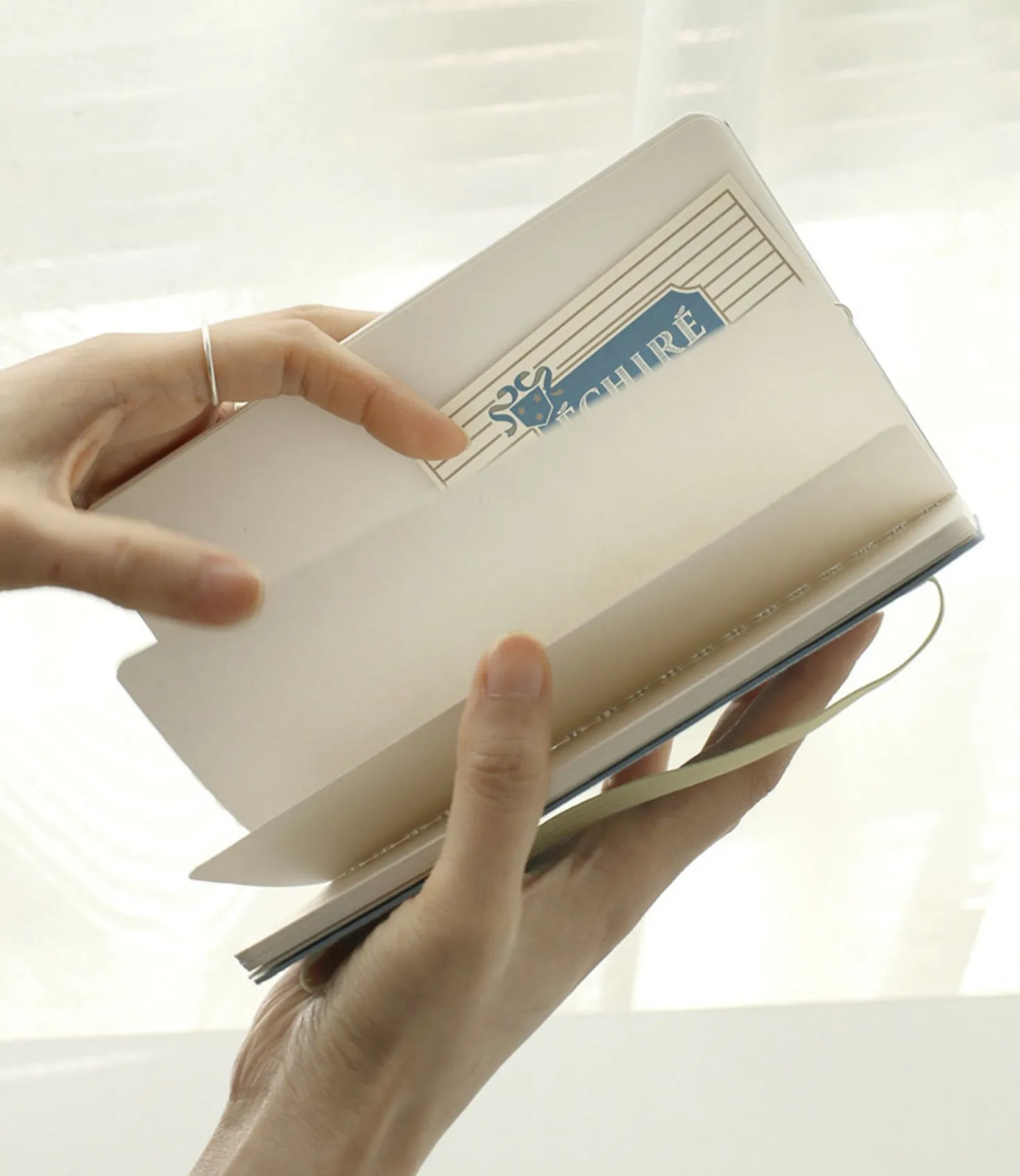 Small Eco Friendly Flat Plain Notebook