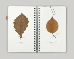 Small Eco Friendly Flat Plain Notebook