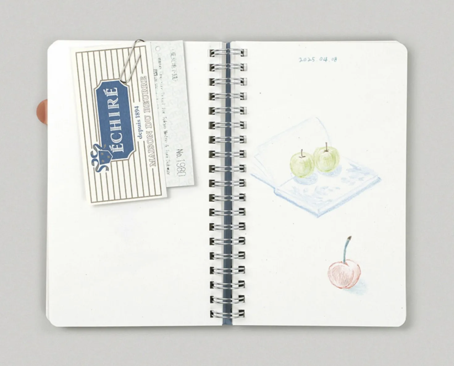 Small Eco Friendly Flat Plain Notebook