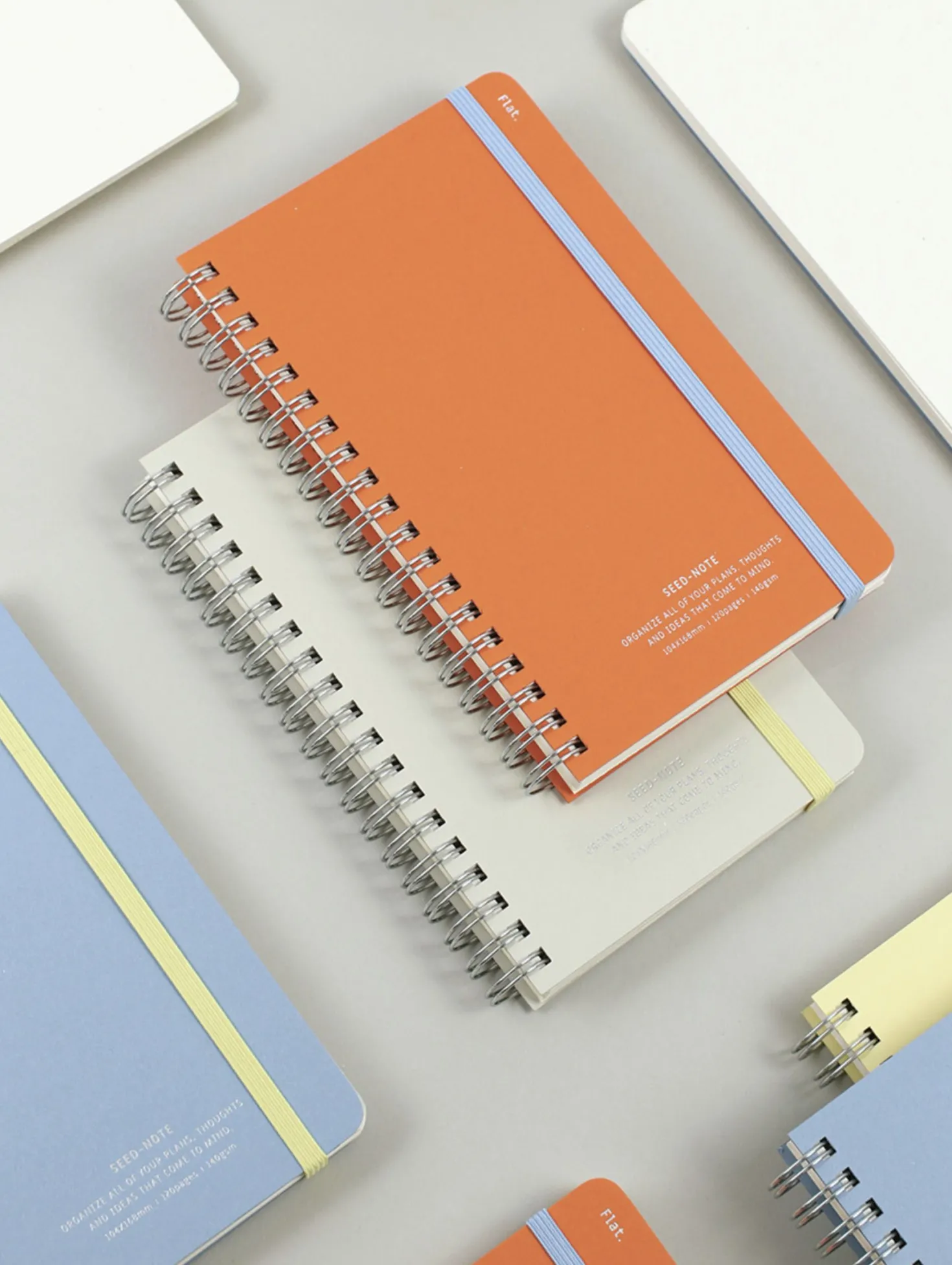 Small Eco Friendly Flat Plain Notebook