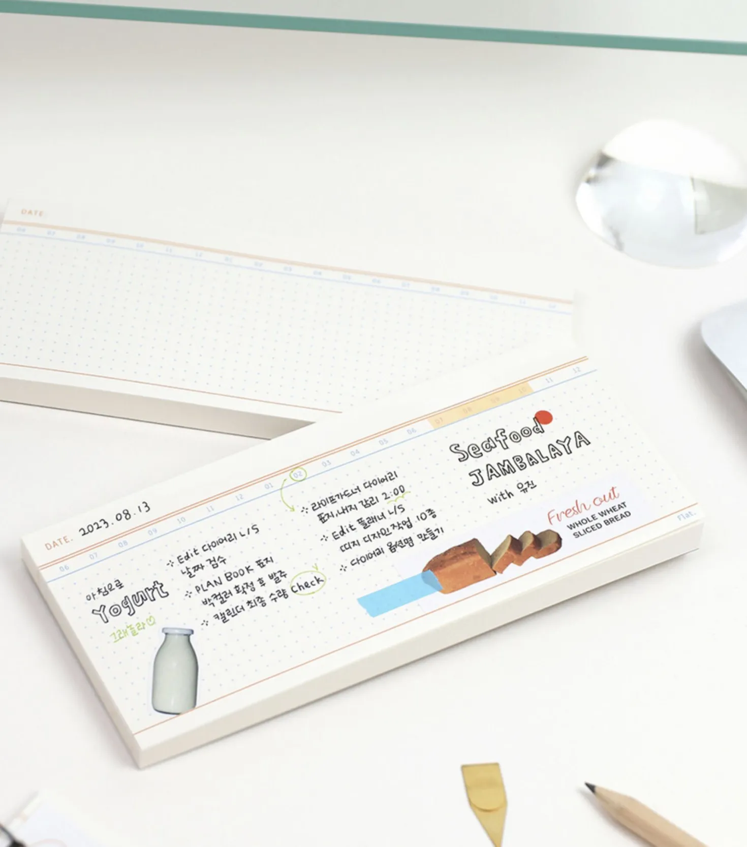 Small Flat Notepad