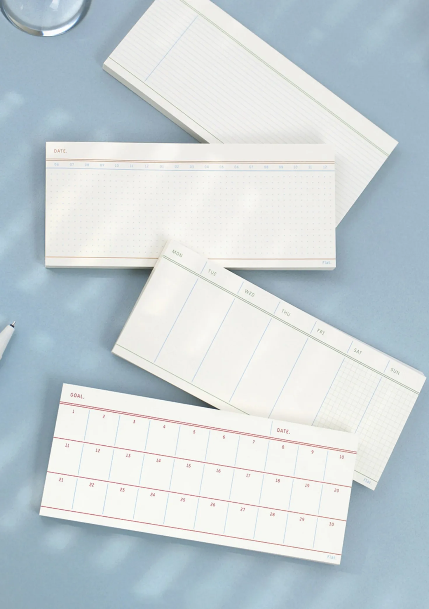 Small Flat Notepad