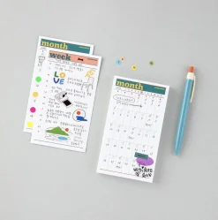 Small Life&Pieces Themed Notepad