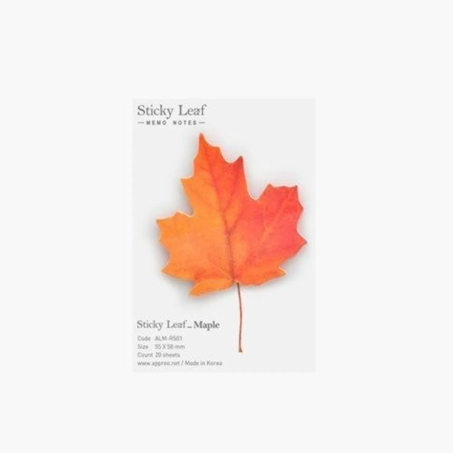 Small Maple Leaf Sticky Note