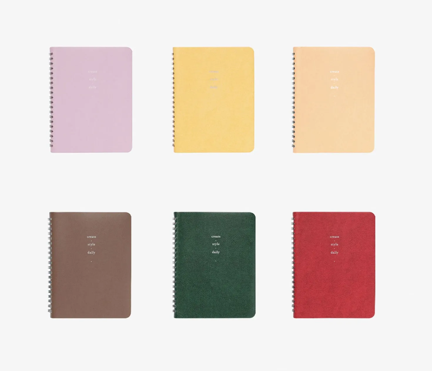 Small 6 Month Daily Manager Planner