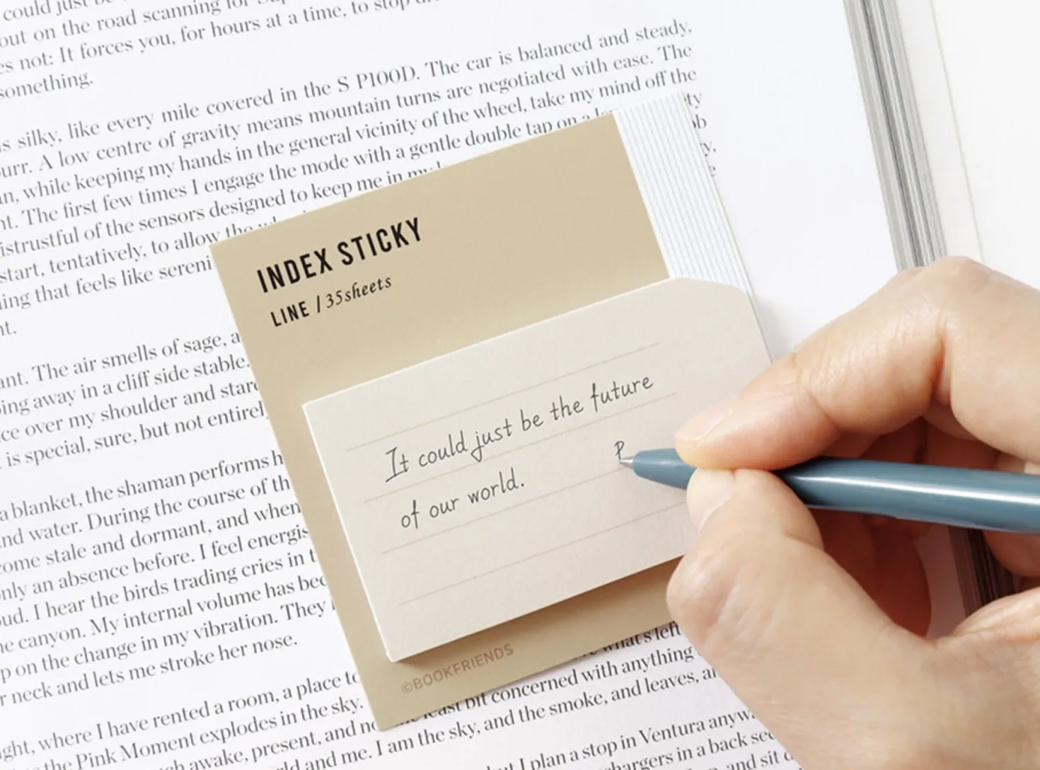 Small Pastel Index Sticky Note