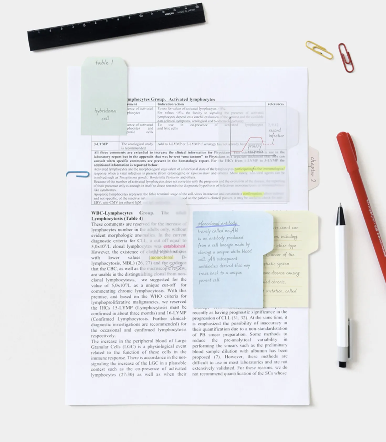 Small Pastel Index Sticky Note