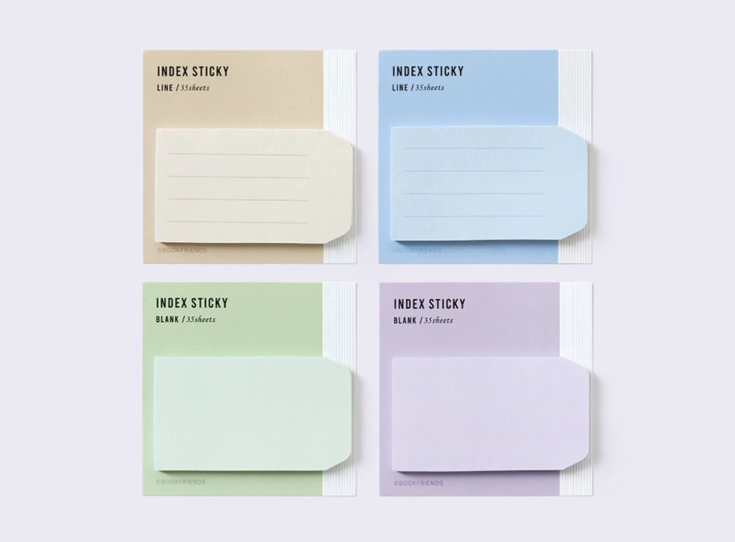 Small Pastel Index Sticky Note