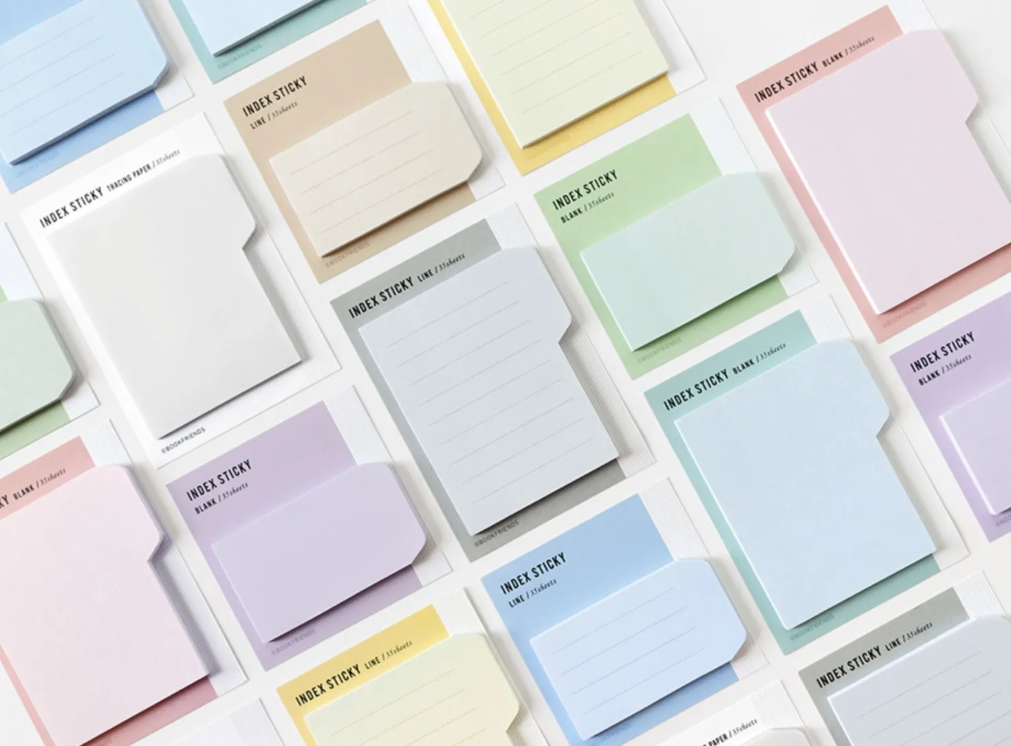 Small Pastel Index Sticky Note