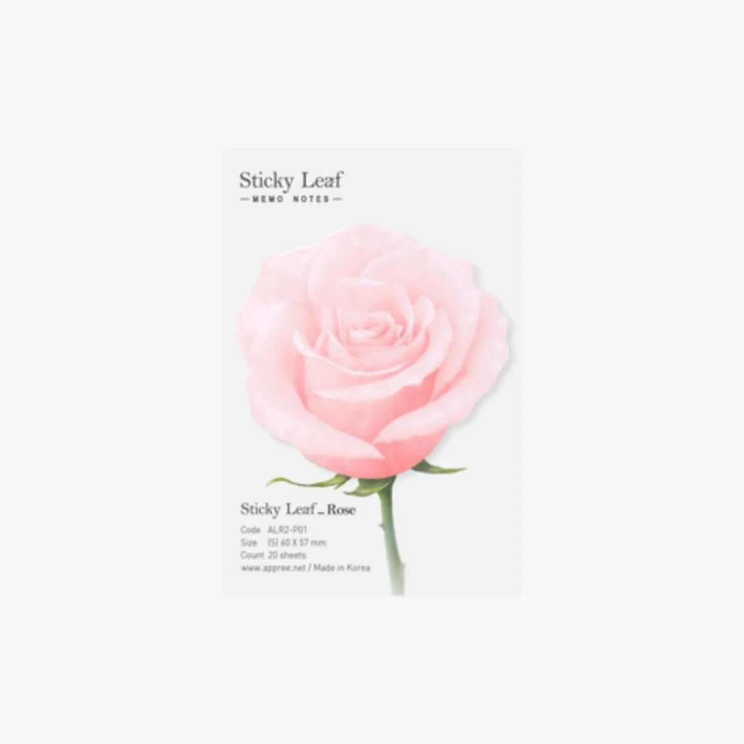 Small Rose Sticky Note