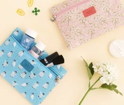 Small Summer Mesh Flat Pouch