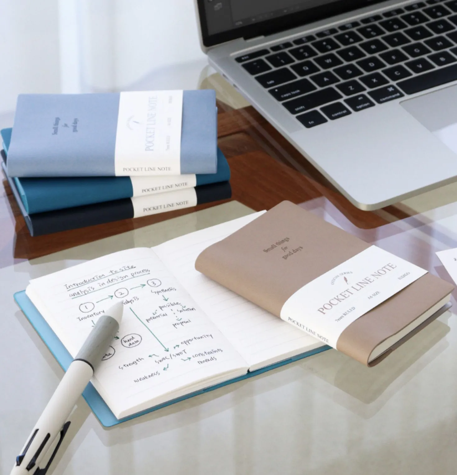 Small Things Pocket Lined Notebook