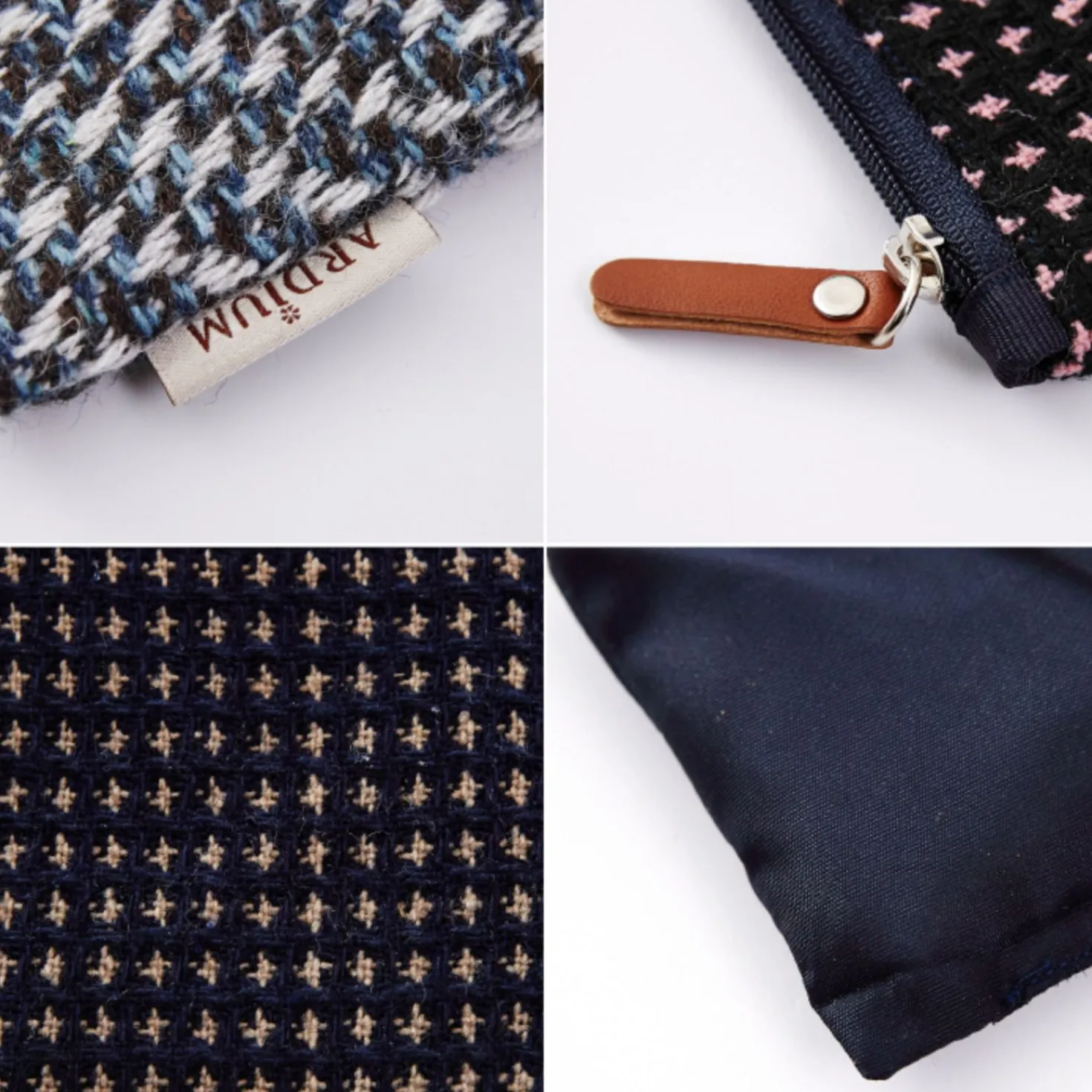 Small Wool Flat Pouch