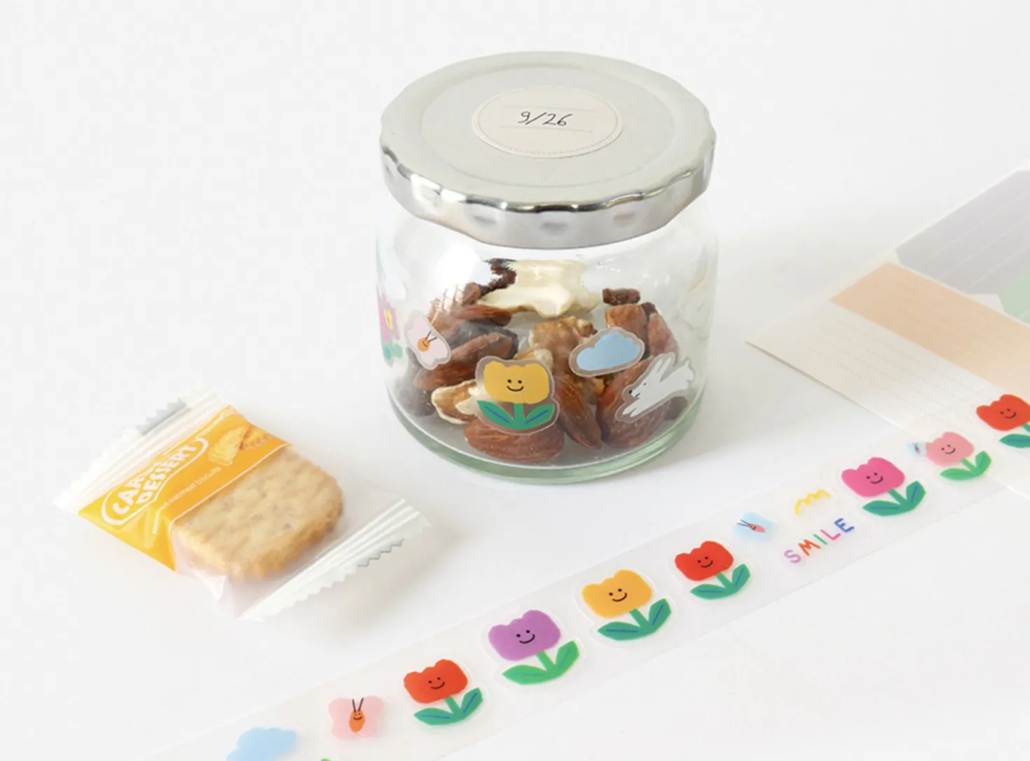 Smile Kiss Cut Sticker Tape