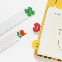 Smile Transparent Bookmark Ruler