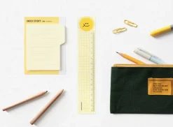Smile Transparent Bookmark Ruler