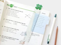 Smile Transparent Bookmark Ruler
