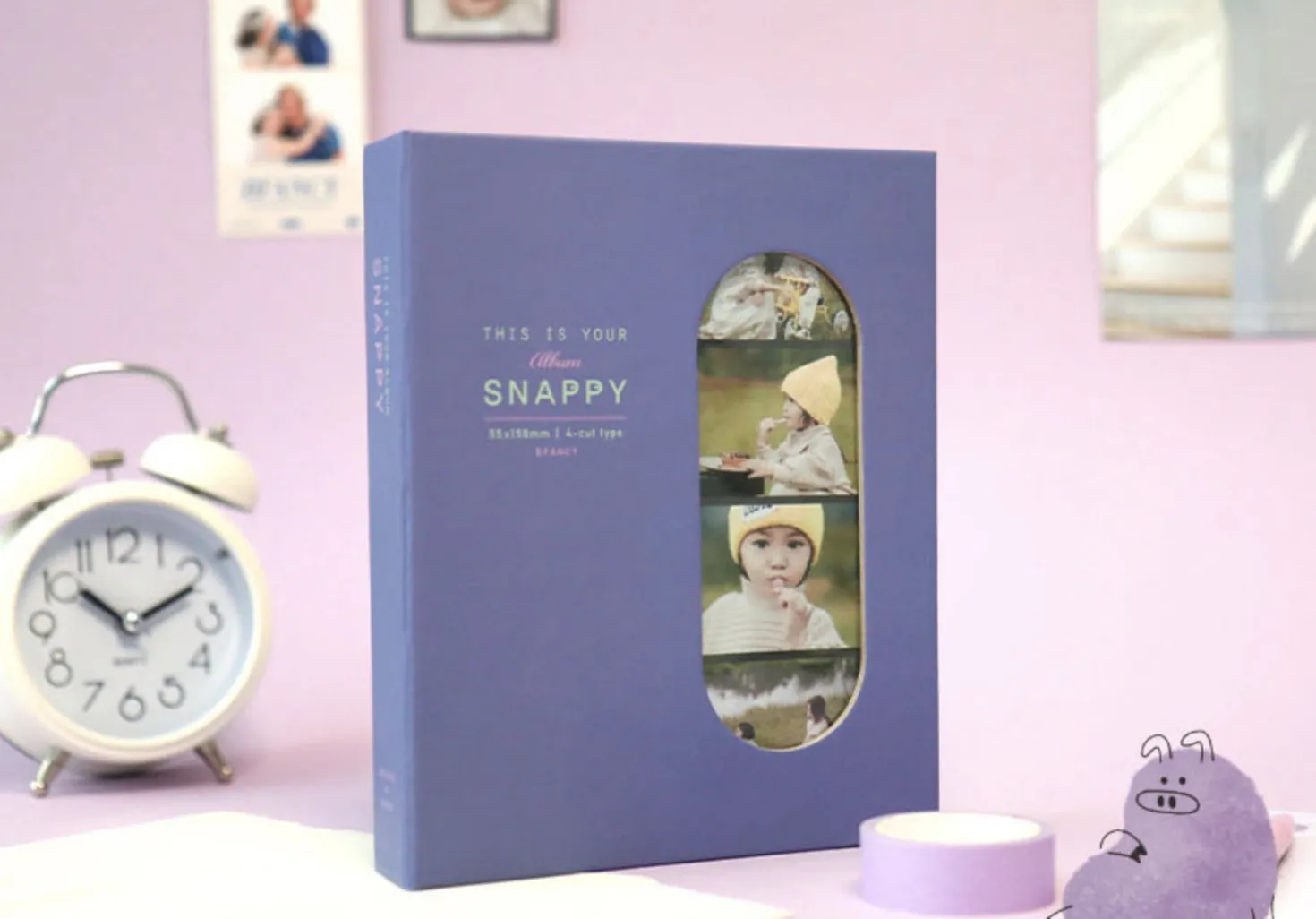 Snappy Slim 4-Cut Photo Album