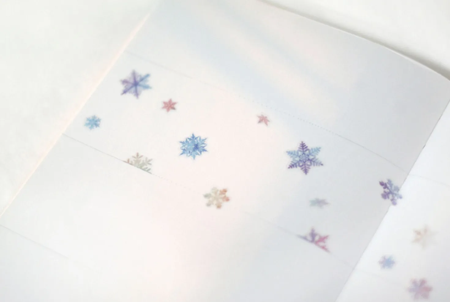 Snowflake Nature Sticker