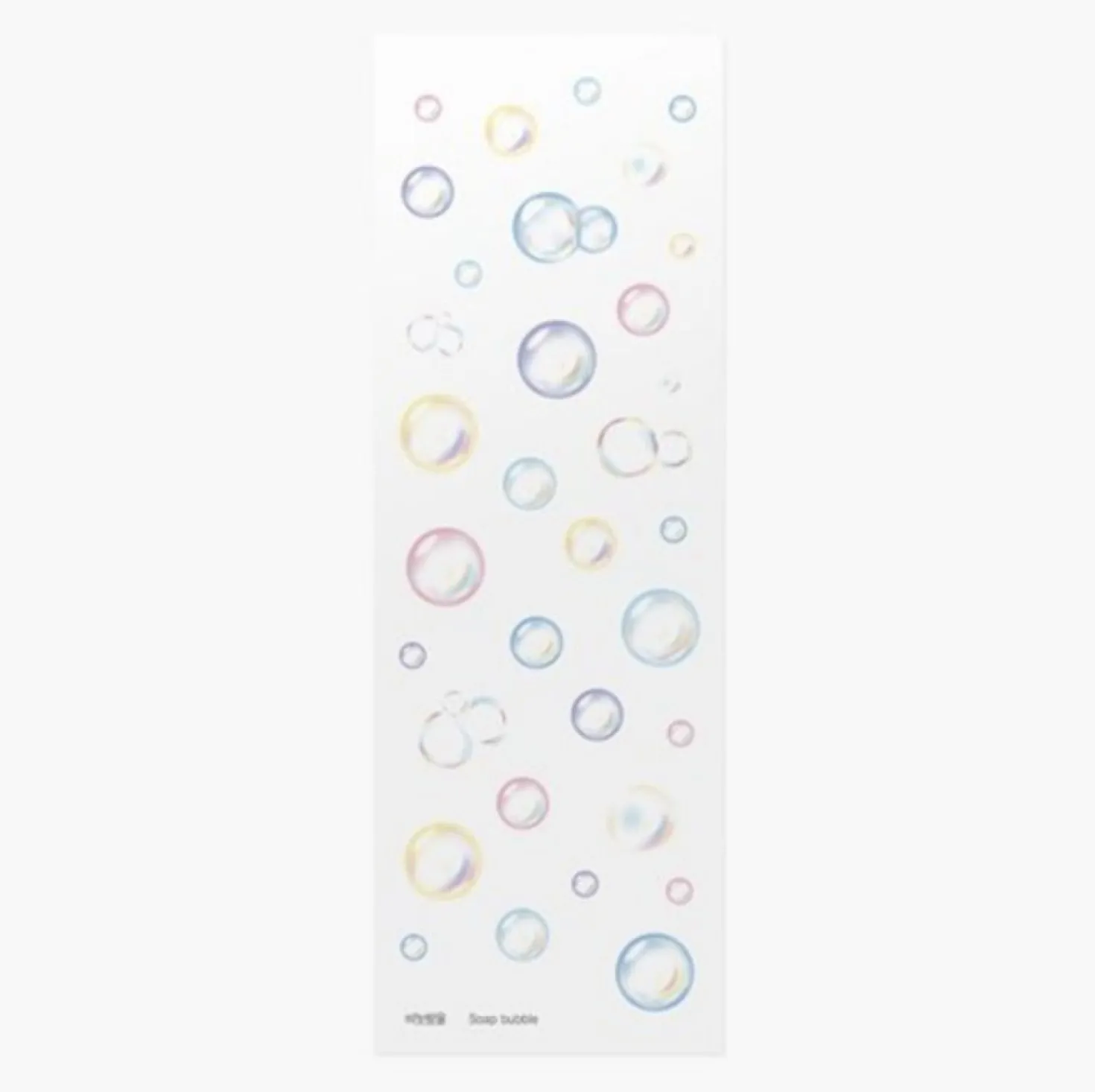 Soap Bubble Nature Sticker