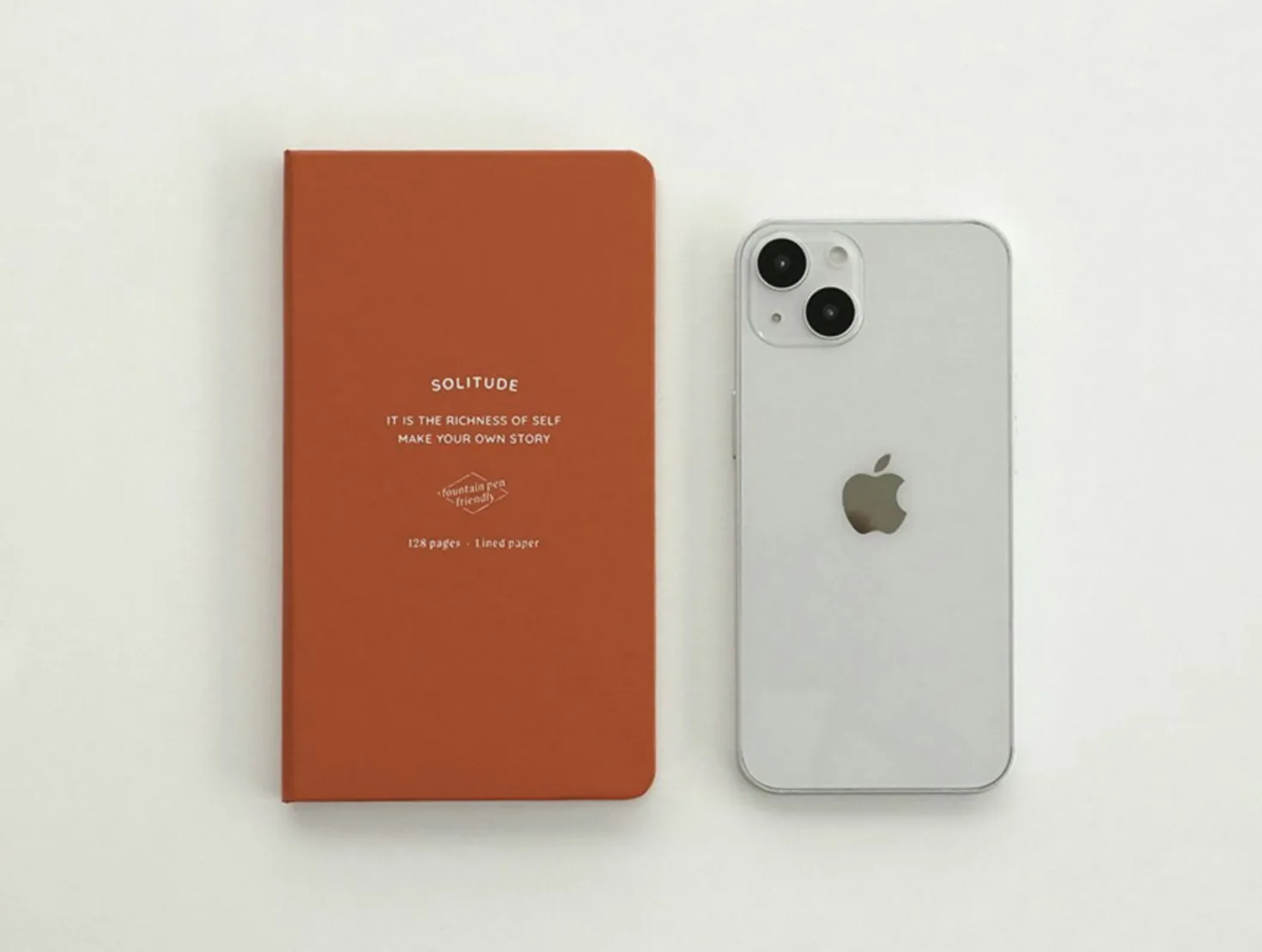 Solitude Fountain Friendly Handy Lined Notebook