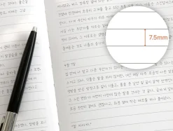 Souvenir B6 Hardcover Band Lined Notebook