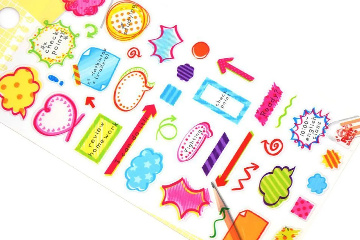 Speech Bubble Highlight Sticker Set
