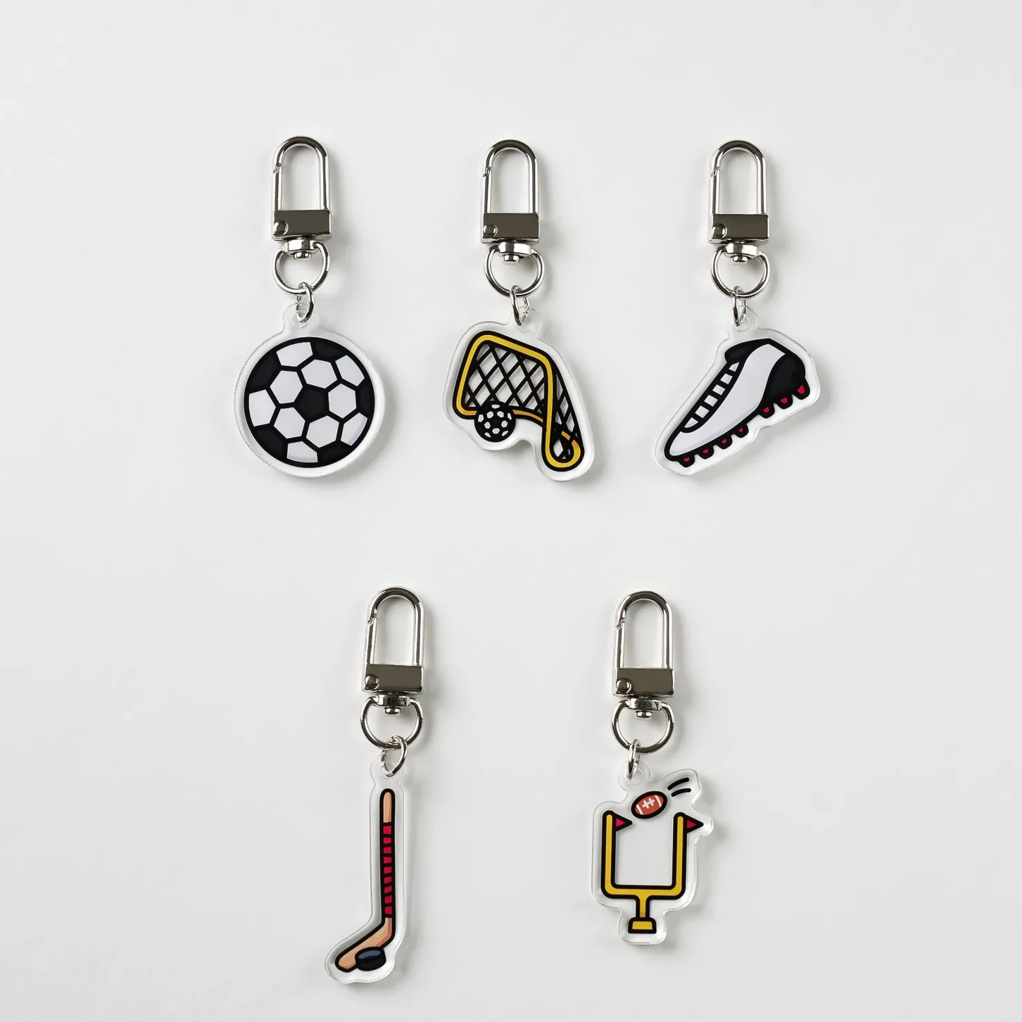 Sports Acrylic Key Ring v1