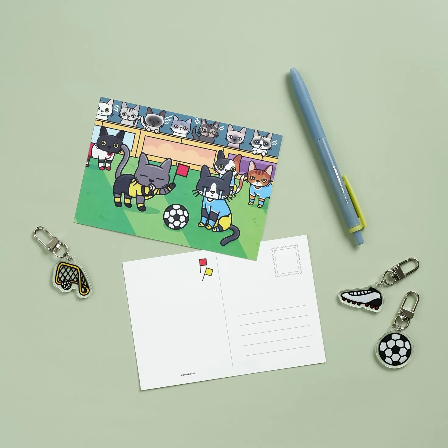 Sports Acrylic Key Ring v1