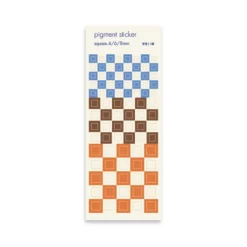 Square Pigment See-through Sticker