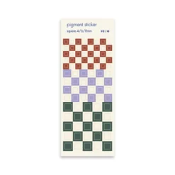 Square Pigment See-through Sticker