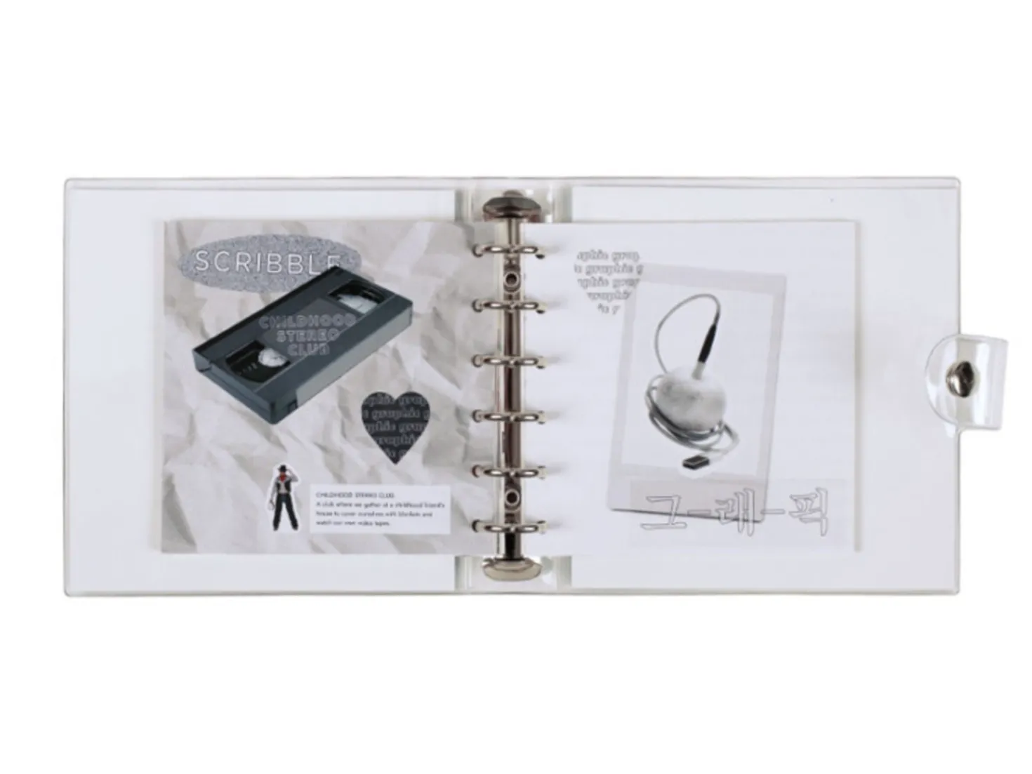 Square 6 Ring A7 Note Refill