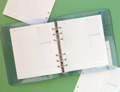 Square 6 Ring A6 Wide Planner Refill v2