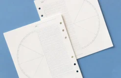 Square 6 Ring A6 Wide Planner Refill v2