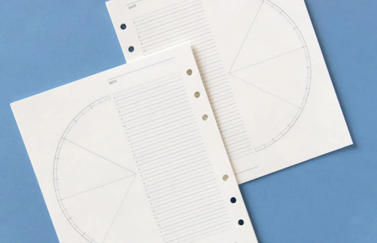 Square 6 Ring A6 Wide Planner Refill v2