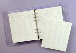 Square 6 Ring A6 Wide Planner Refill v2