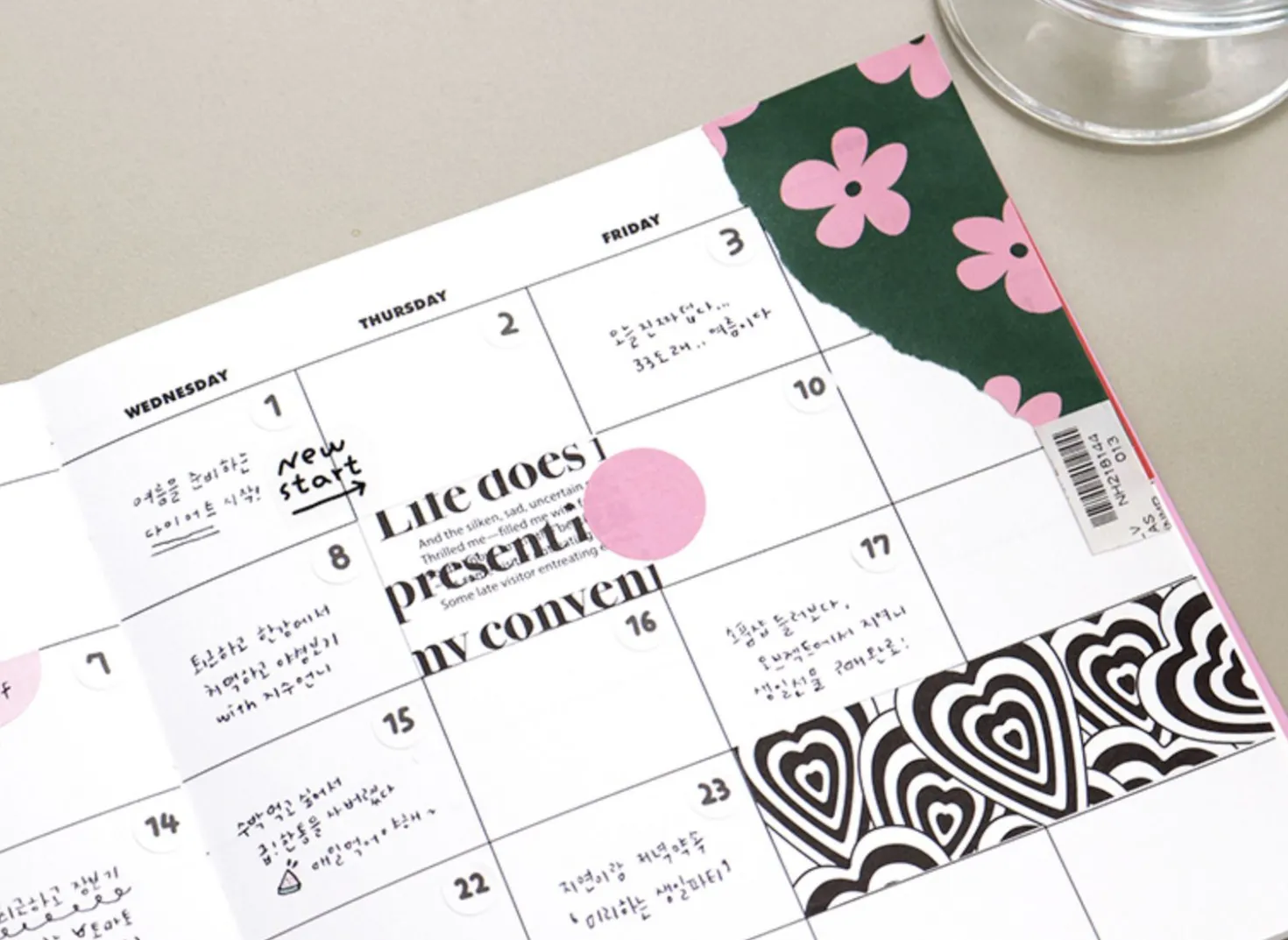 Square Semi Year Journal Planner
