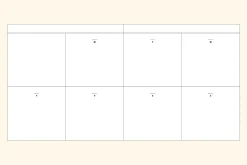 Square Semi Year Journal Planner