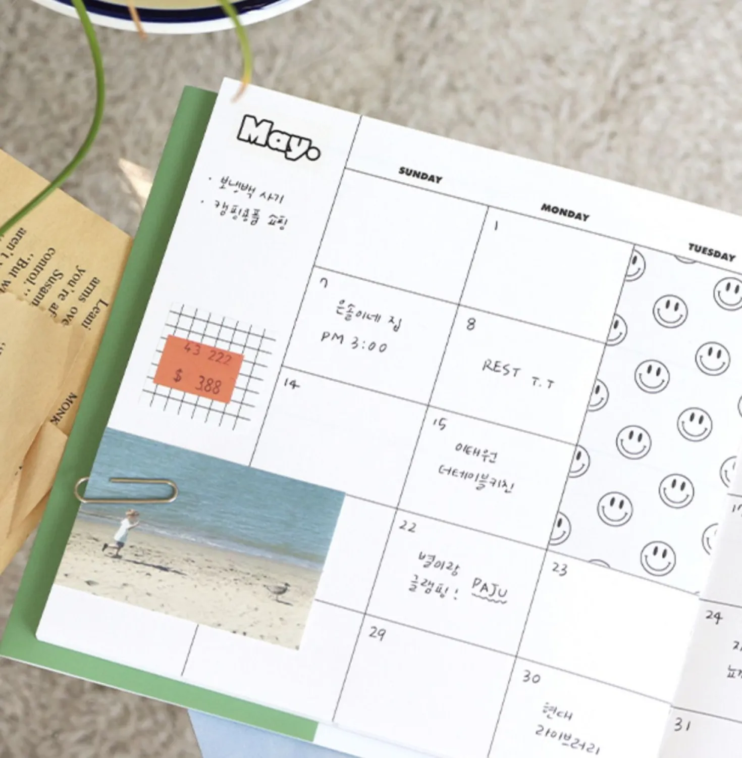 Square Semi Year Journal Planner