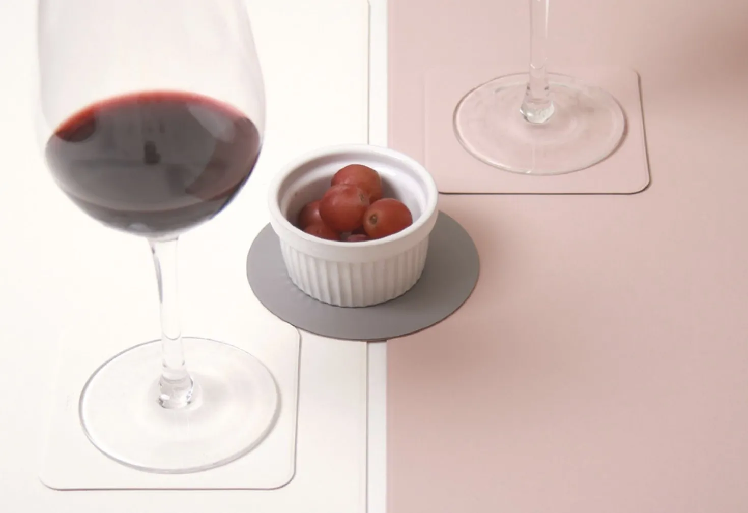 Square Two Tone Tea Coaster