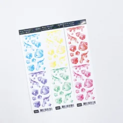 Star Ice Hologram Slim Sticker