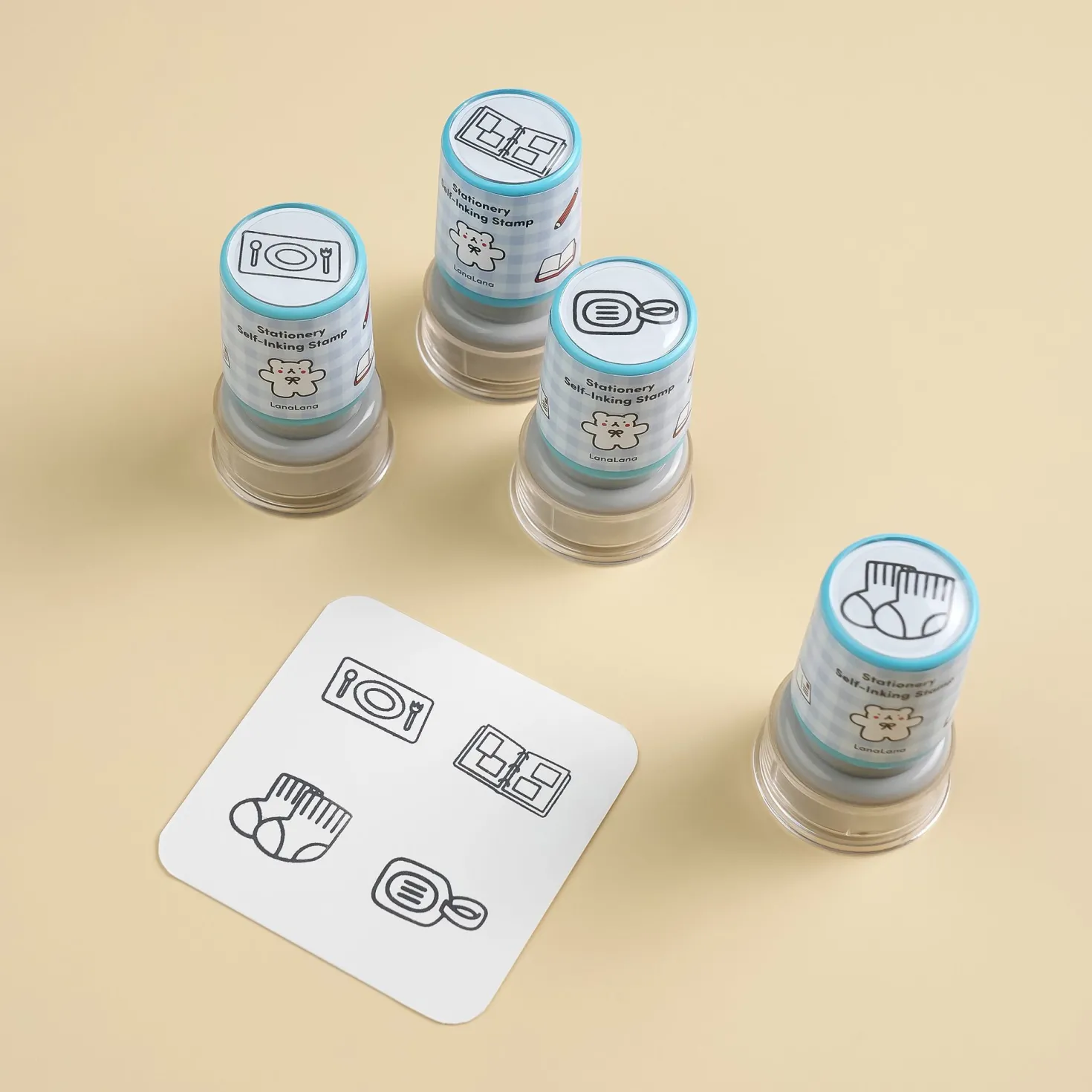 Stationery Self-inking Stamp
