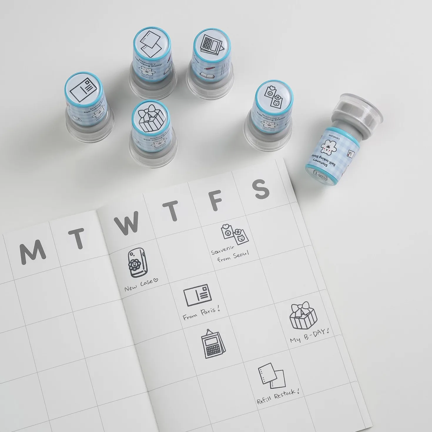 Stationery Self-inking Stamp