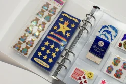 Sticker 6 Ring A5 Binder + Pocket Set