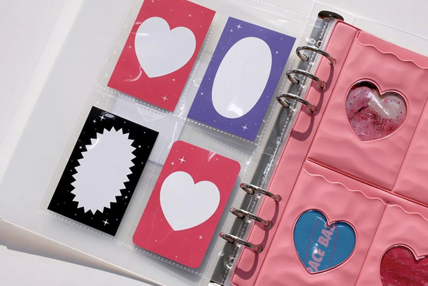 Sticker 6 Ring A5 Binder + Pocket Set