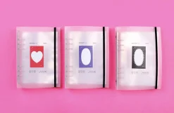 Sticker 6 Ring A5 Binder + Pocket Set