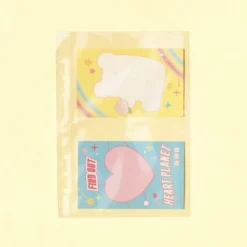 Sticker 6 Ring A5 Double Pocket Refill